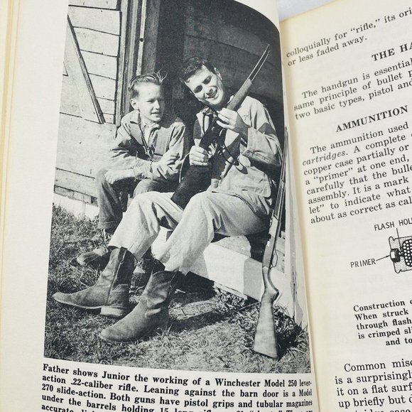 Know About Guns By Robert Hertzberg First Print Skillfact Vintage 1966 Book - Picture 10 of 12